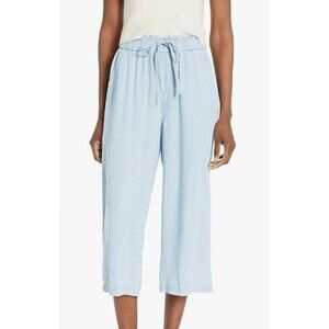 Zac & Rachel Pull on Wide Leg Crop Pant with Drawstring‎ Waist XL